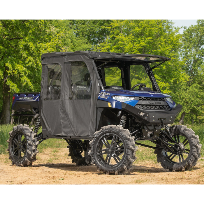 SuperATV MaxDrive Power Flip Windshield for Polaris Ranger 100