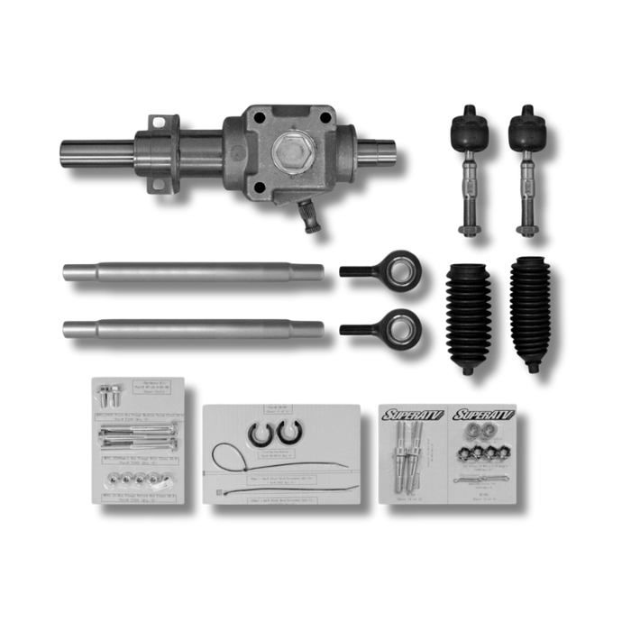 SuperATV Polaris RZR Trail S 1000 RackBoss 2.0 Steering Rack & Pinion