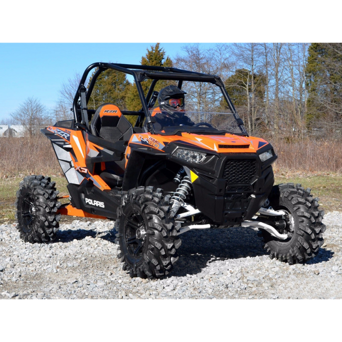 SuperATV Half Windshield for Polaris RZR XP Turbo