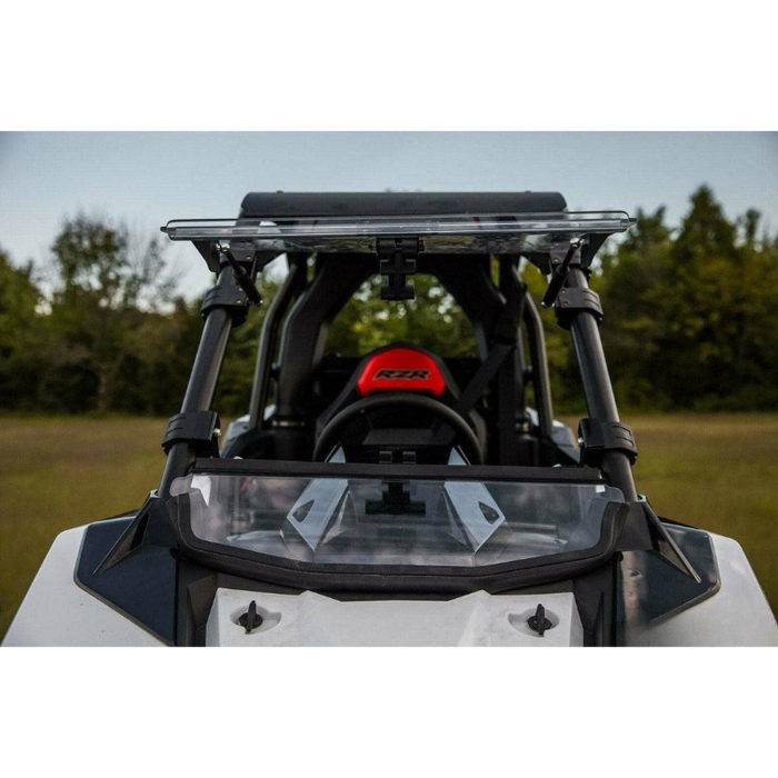 SuperATV Polaris RZR RS1 Scratch Resistant Flip Windshield