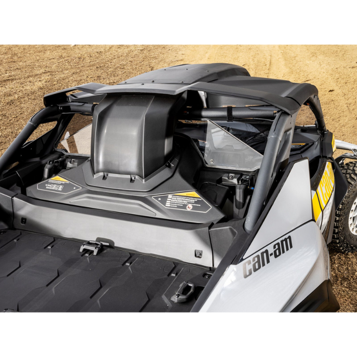 SuperATV Scratch Resistant Rear Windshield for Can-Am Maverick R