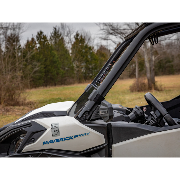 SuperATV Half Windshield for Can-Am Maverick Sport