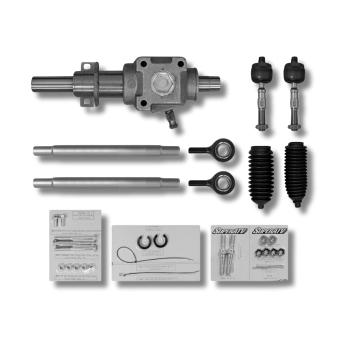 SuperATV Polaris RZR S 900 Rackboss 2.0 Steering Rack & Pinion