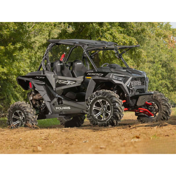 SuperATV MaxDrive Power Flip Windshield for Polaris RZR XP