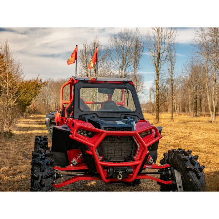 SuperATV Glass Windshield for Polaris RZR Turbo S