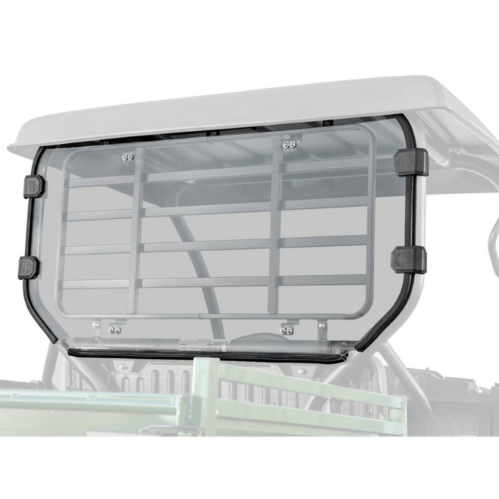 SuperATV Rear Windshield for Kawasaki Mule SX