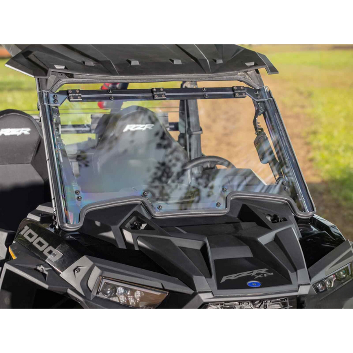 SuperATV MaxDrive Power Flip Windshield for Polaris RZR XP 1000