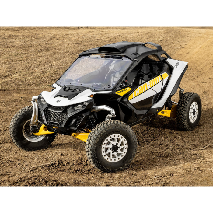 SuperATV Scratch Resistant Full Windshield for Can-Am Maverick R