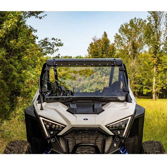 SuperATV Scratch Resistant Full Windshield for Polaris RZR Pro XP