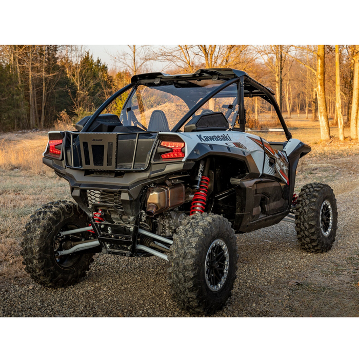 SuperATV Rear Windshield for Kawasaki KRX