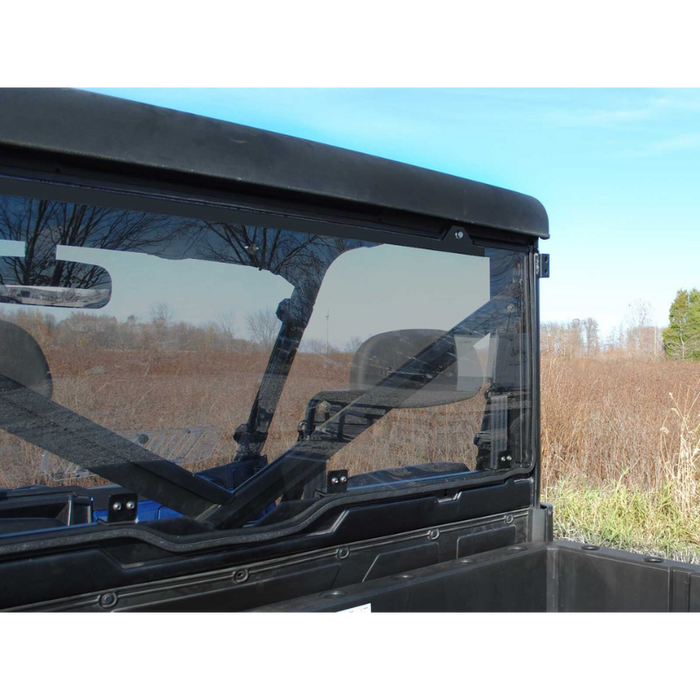 SuperATV Scratch Resistant Rear Windshield for Polaris Ranger 1000