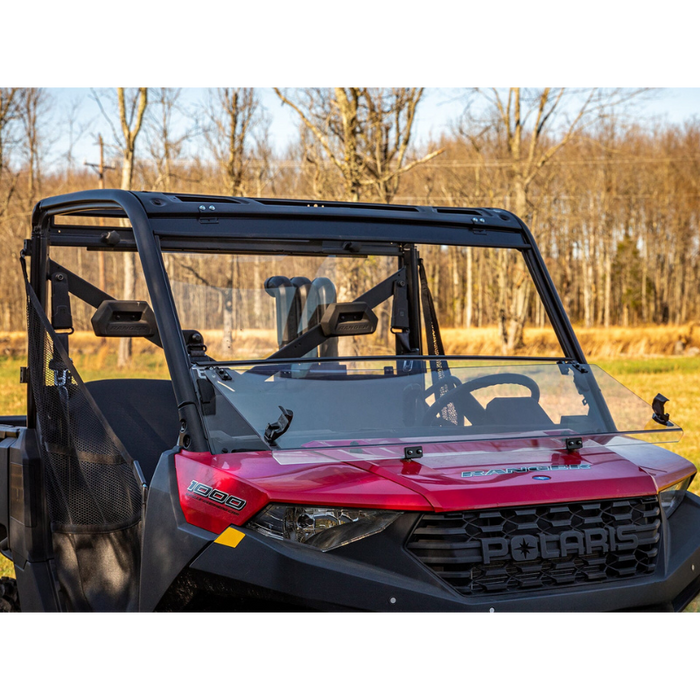 SuperATV 3-In-1 Windshield for Polaris Ranger 1000