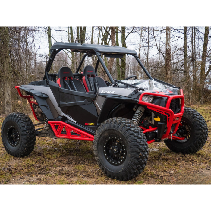 SuperATV Scratch Resistant Flip Down Windshield for Polaris RZR S 1000