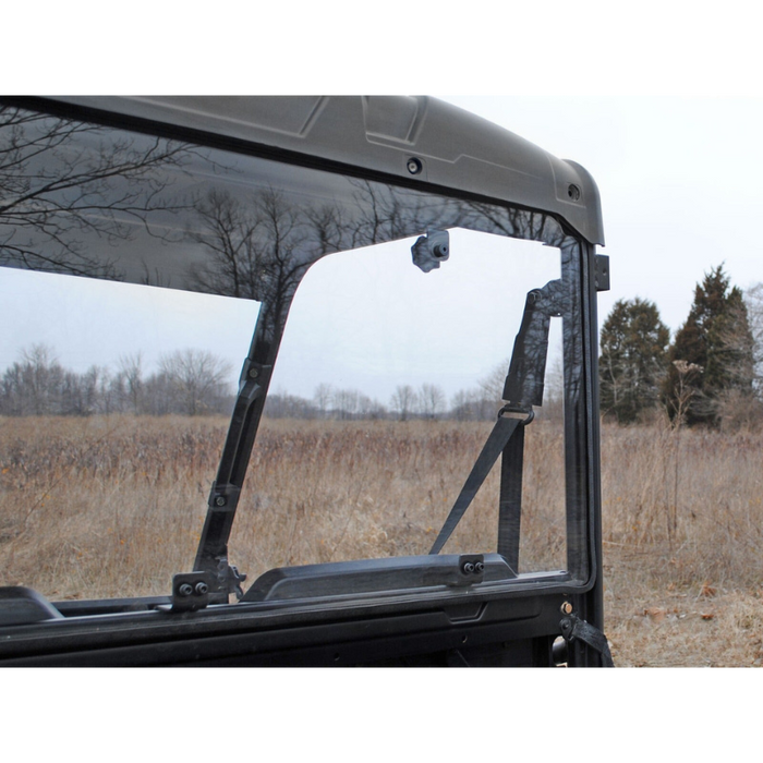 SuperATV Rear Windshield for Polaris Ranger Midsize (2015+)