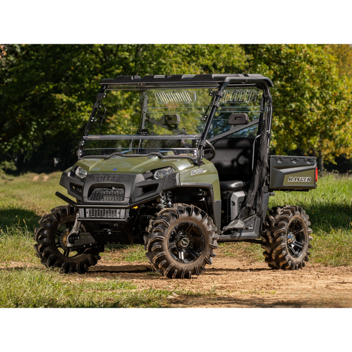 SuperATV Scratch Resistant Flip Windshield for Polaris Ranger 900 Diesel