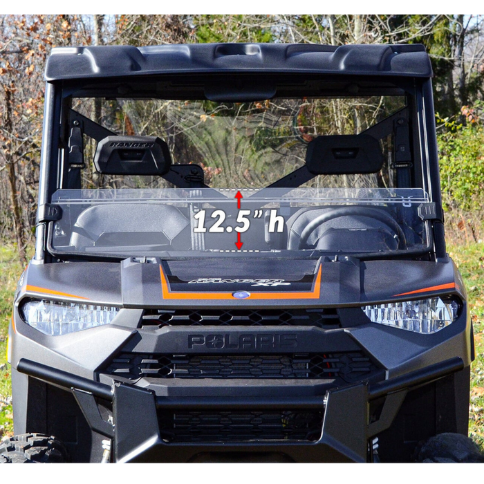 SuperATV Half Windshield for Polaris Ranger XP 900