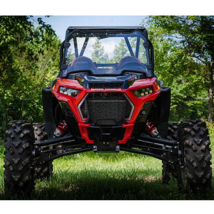 SuperATV Scratch Resistant Full Windshield for Polaris RZR Turbo S