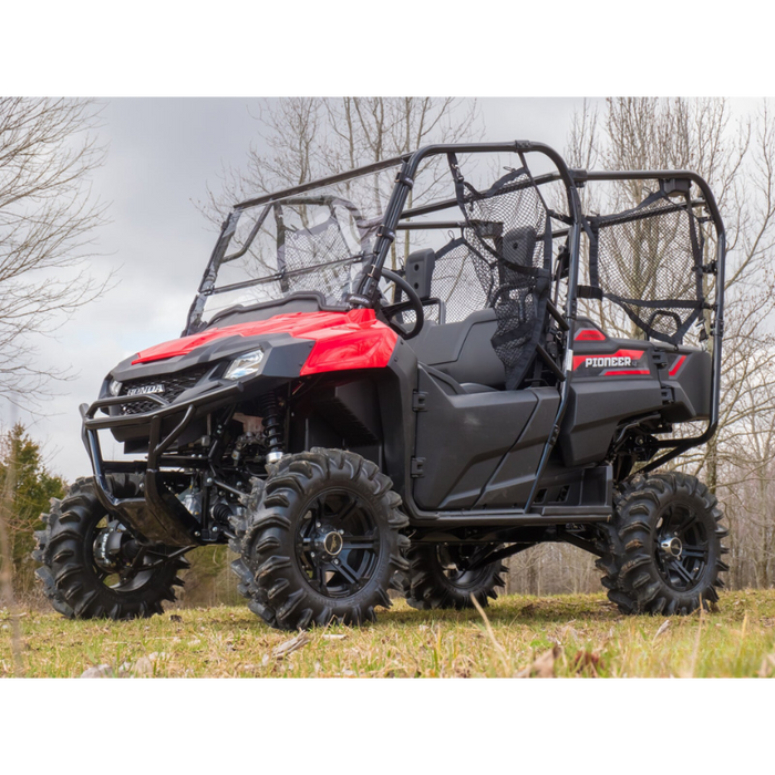 SuperATV Honda Pioneer 700 Scratch Resistant Flip Down Windshield