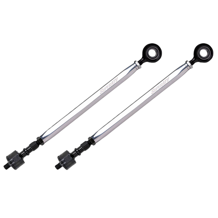 SuperATV Polaris RZR Turbo S Billet Aluminum Hex Tie Rod Kit