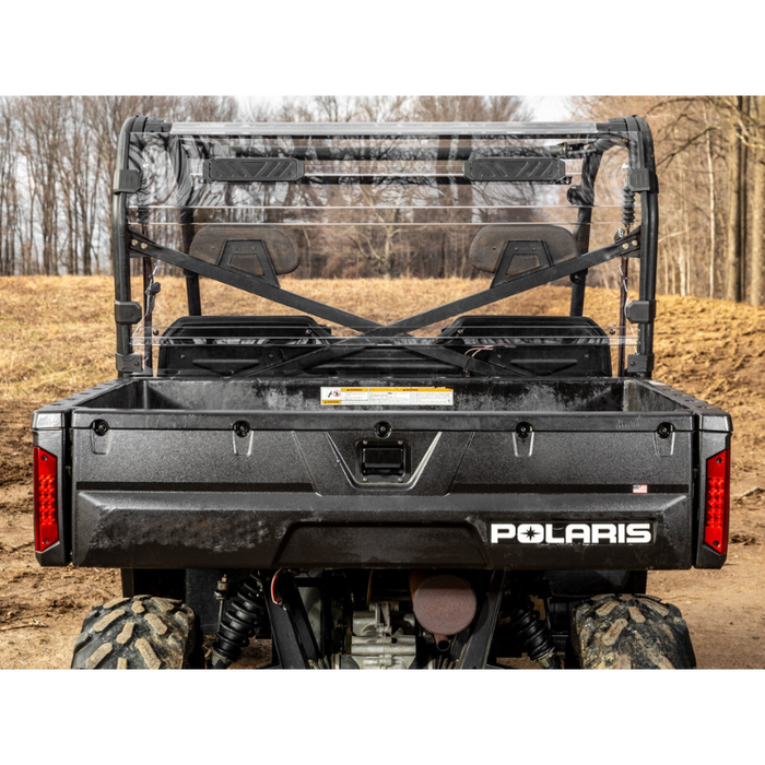 SuperATV Vented Full Rear Windshield for Polaris Ranger 800 Full-Size