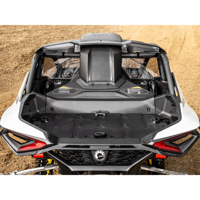 SuperATV Scratch Resistant Rear Windshield for Can-Am Maverick R