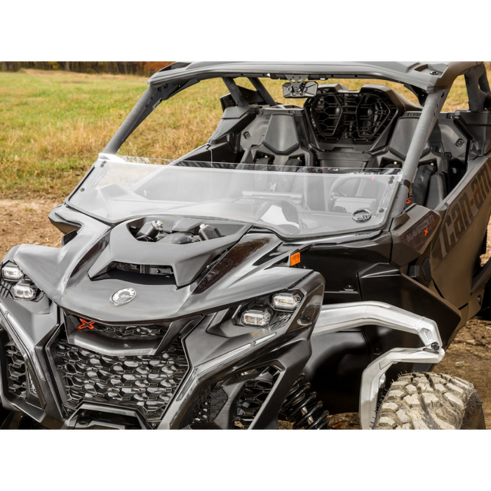 SuperATV Half Windshield for Can-Am Maverick R