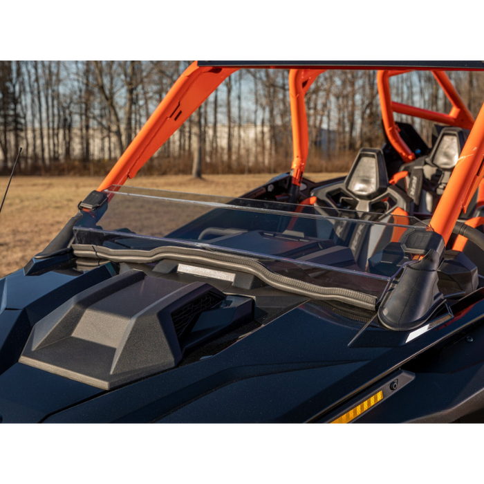 SuperATV Half Windshield for Polaris RZR Turbo R