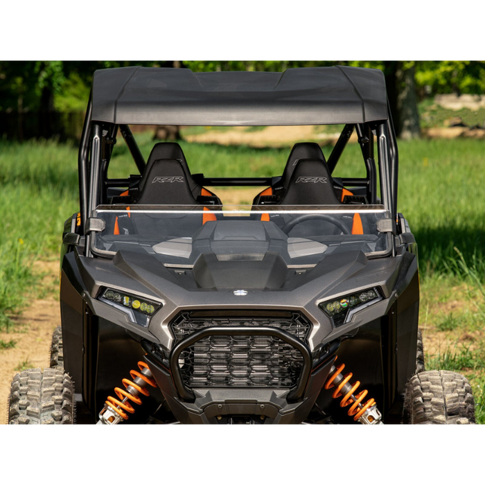 SuperATV Half Windshield for Polaris RZR XP 1000