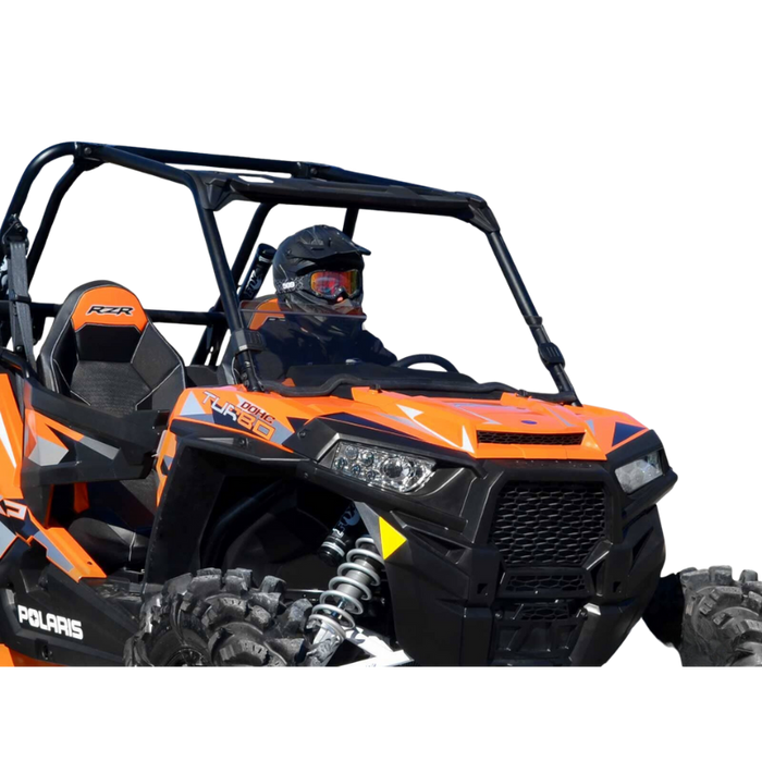 SuperATV Half Windshield for Polaris RZR XP Turbo