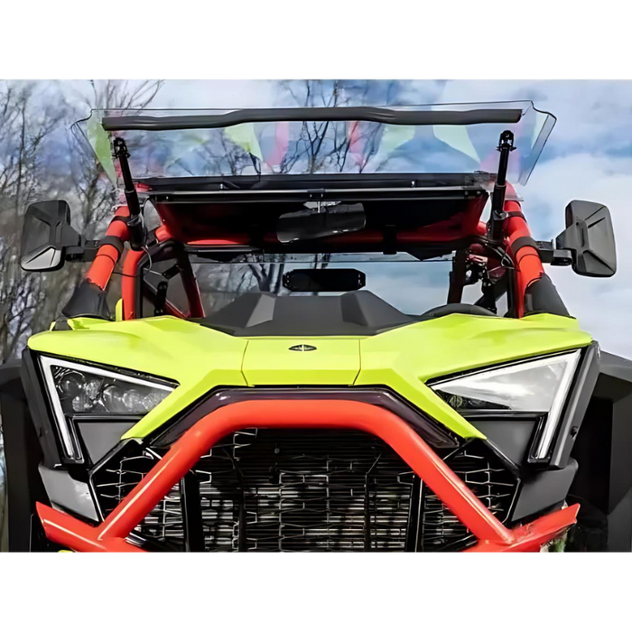 SuperATV MaxDrive Power Flip Windshield for Polaris RZR Pro