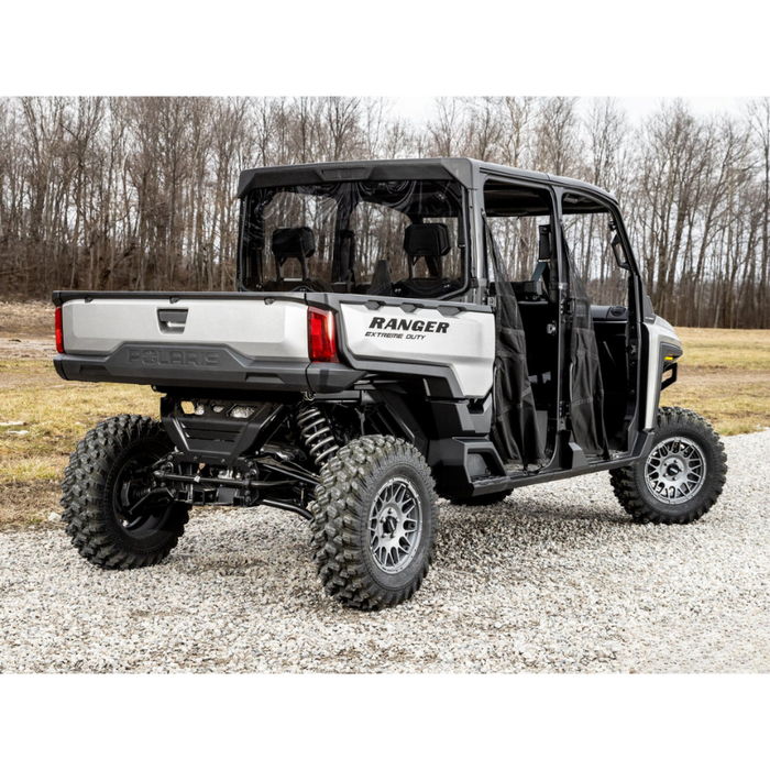 SuperATV Scratch Resistant Rear Windshield for Polaris Ranger XD 1500