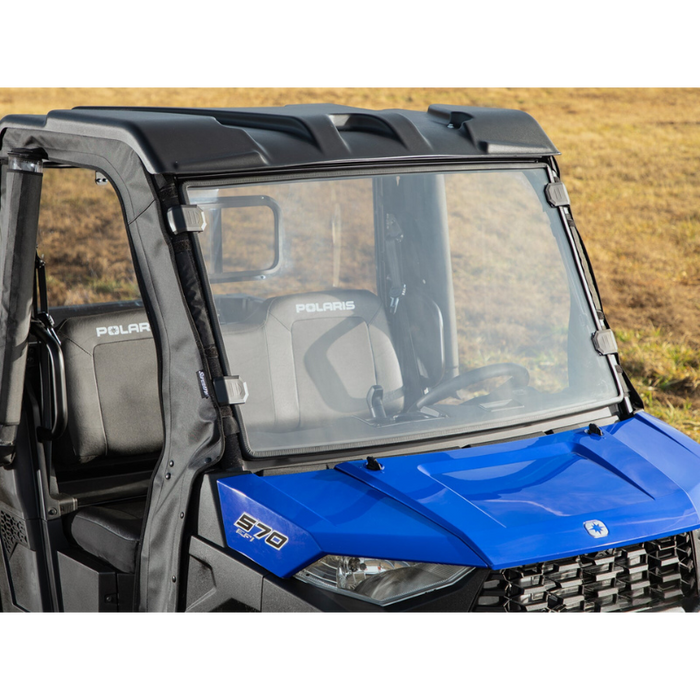 SuperATV Scratch Resistant Full Windshield for Polaris Ranger SP 570