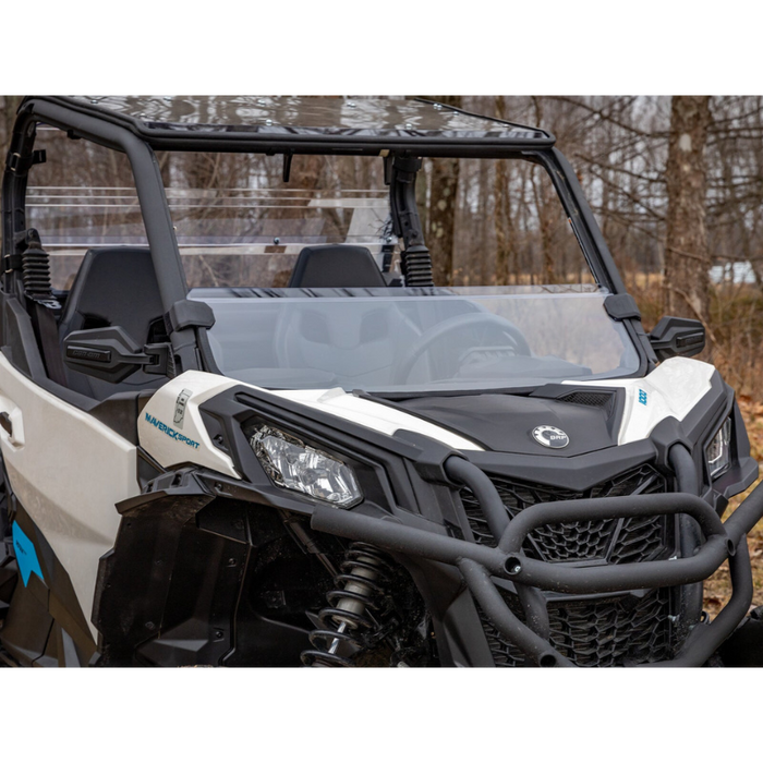 SuperATV Half Windshield for Can-Am Maverick Sport