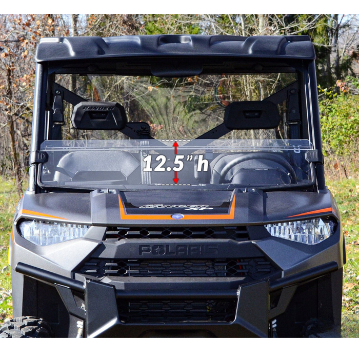 SuperATV Half Windshield for Polaris Ranger XP 570