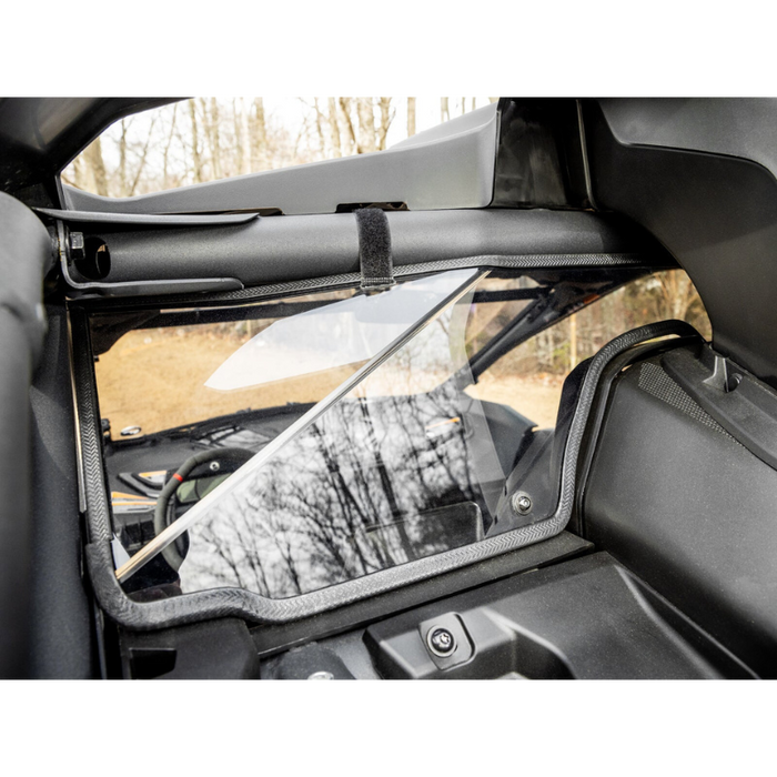 SuperATV Scratch Resistant Rear Windshield for Can-Am Maverick R