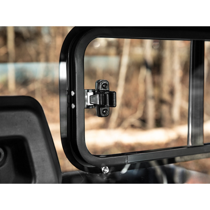 SuperATV Sliding Rear Windshield for Can-Am Defender