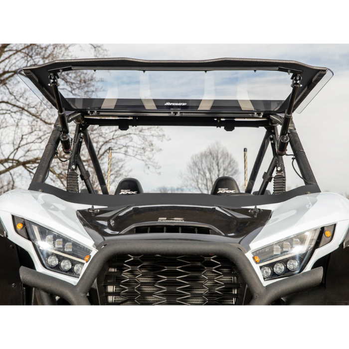 SuperATV MaxDrive Power Flip Windshield for Kawasaki KRX