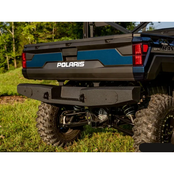 SuperATV Winch Ready Rear Bumper for Polaris Ranger XP 900