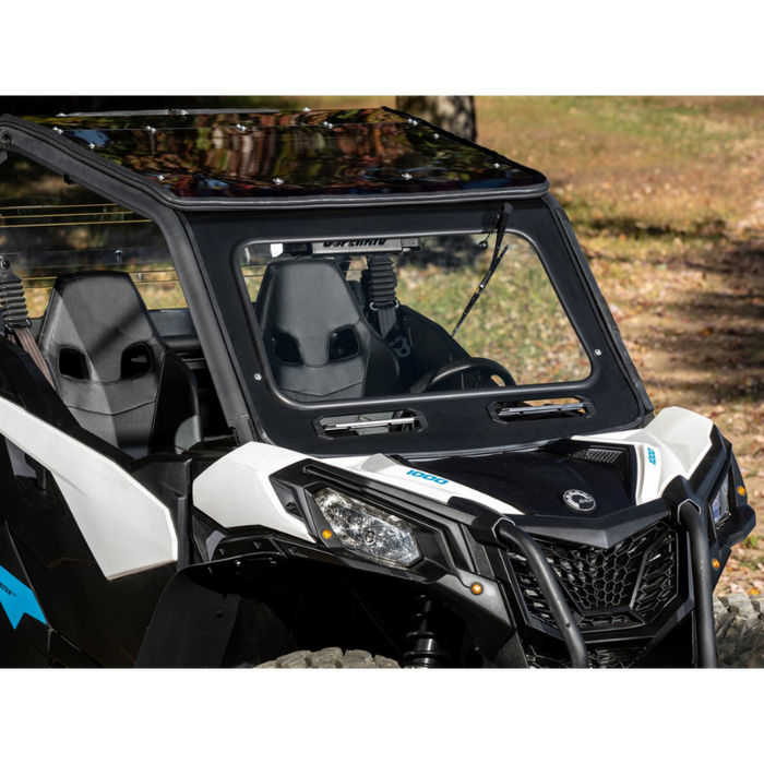 SuperATV Glass Windshield for Can-Am Maverick Sport