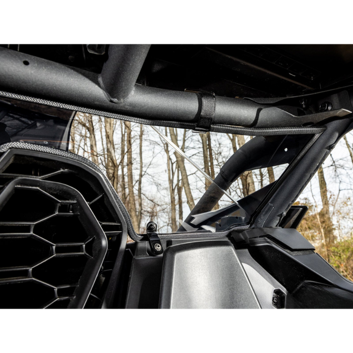 SuperATV Scratch Resistant Rear Windshield for Can-Am Maverick R