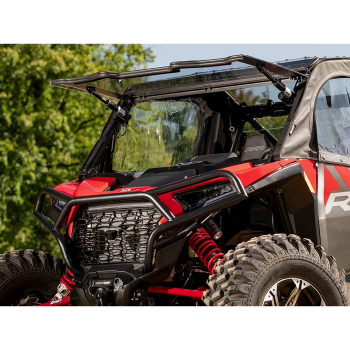 SuperATV Polaris RZR XP MaxDrive Power Flip Windshield