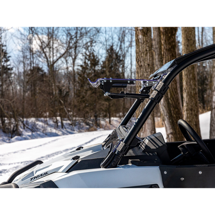 SuperATV Polaris RZR Trail 900 Scratch Resistant Flip Windshield