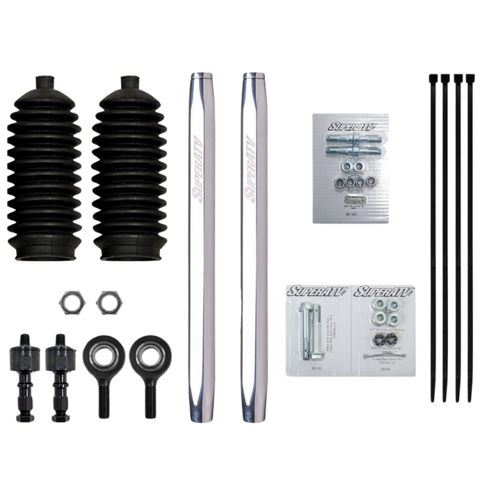 SuperATV Polaris RZR XP 1000 Billet Aluminum Hex Tie Rod Kit