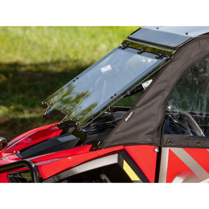 SuperATV Polaris RZR XP MaxDrive Power Flip Windshield