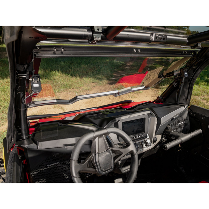 SuperATV Polaris RZR XP MaxDrive Power Flip Windshield