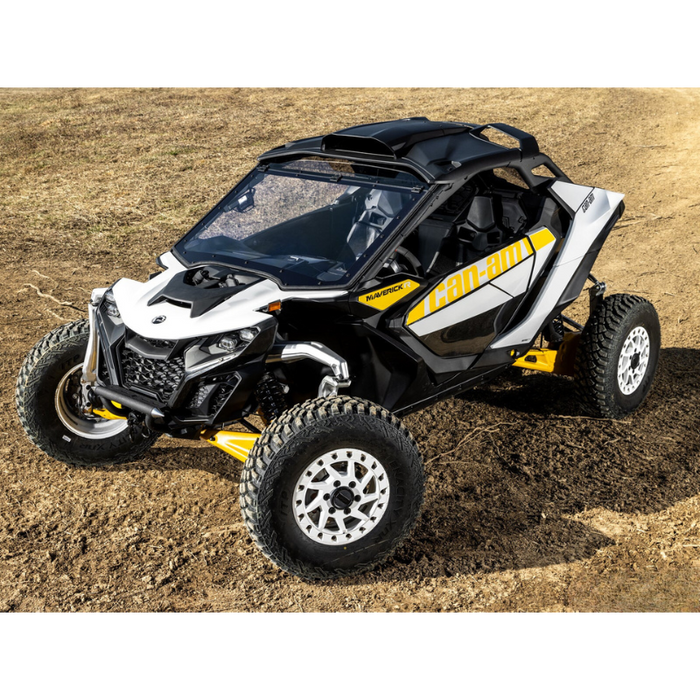 SuperATV MaxDrive Power Flip Windshield for Can-Am Maverick R