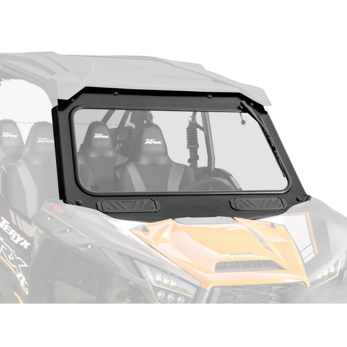 SuperATV Glass Windshield for Kawasaki KRX