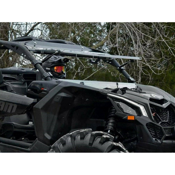 SuperATV Flip Windshield for Can-Am X3