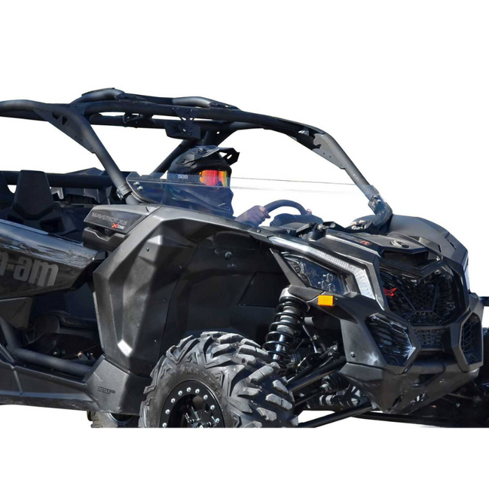 SuperATV Half Windshield for Can-Am Maverick X3