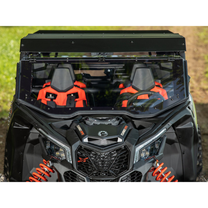 SuperATV Can-Am X3 MaxDrive Power Flip Windshield